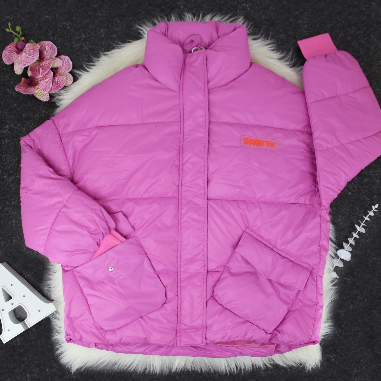 Lady Puffer Jacket-Oversize