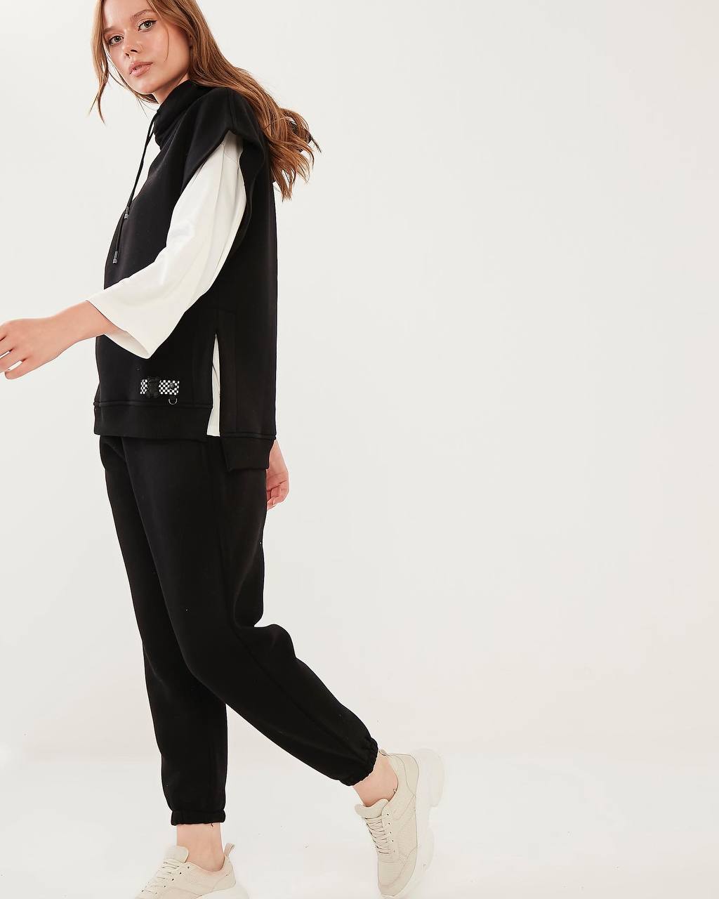 Lady 3pcs Sweatshirt Set- Oversized