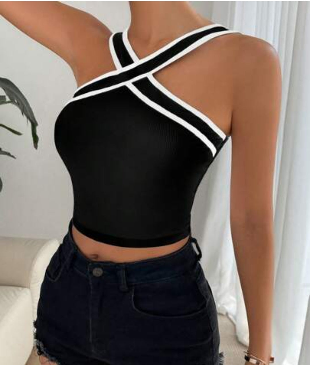 Cross Binding Crop Top – Slash Fashion