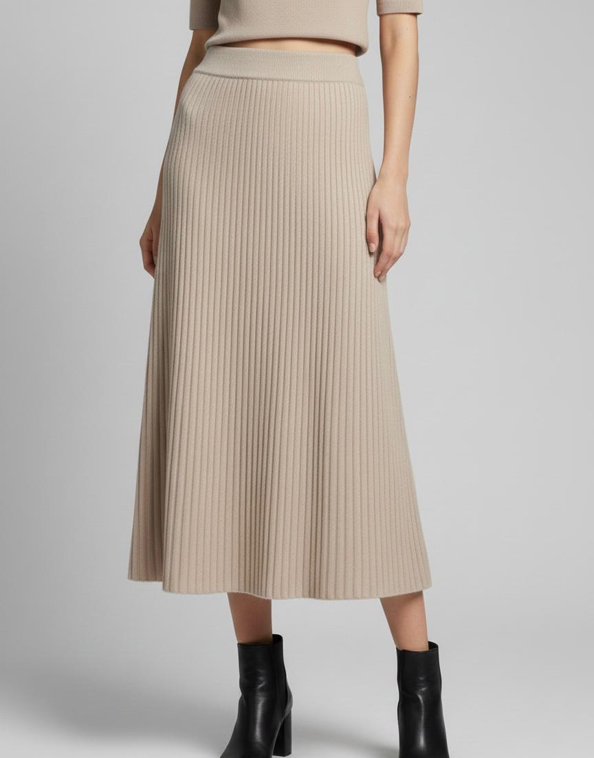 The A-Line Knit Skirt
